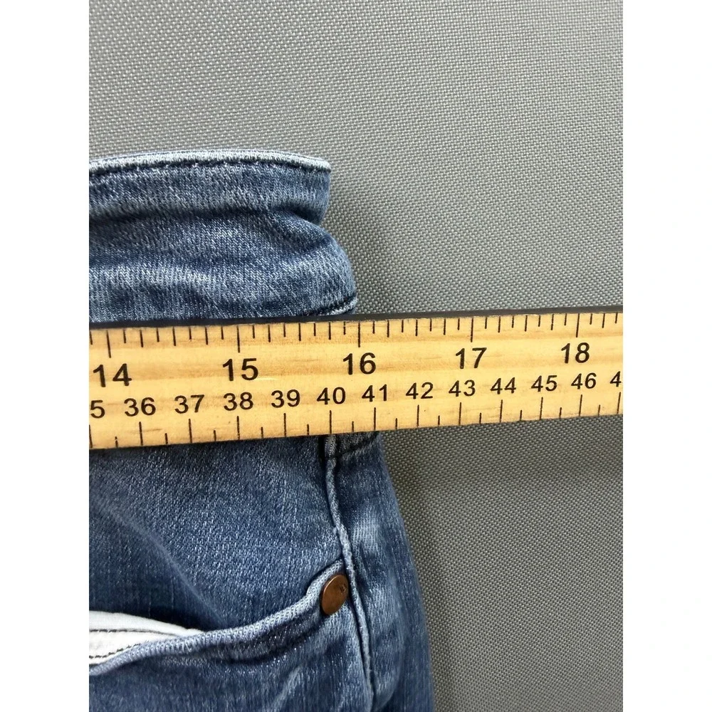 Judy Blue Skinny Jeans Womens Blue High‎ Rise Stretch 33x27